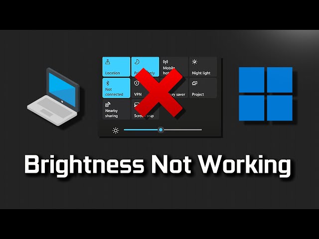 Common Reasons Why the Brightness Button Isn’t Working: