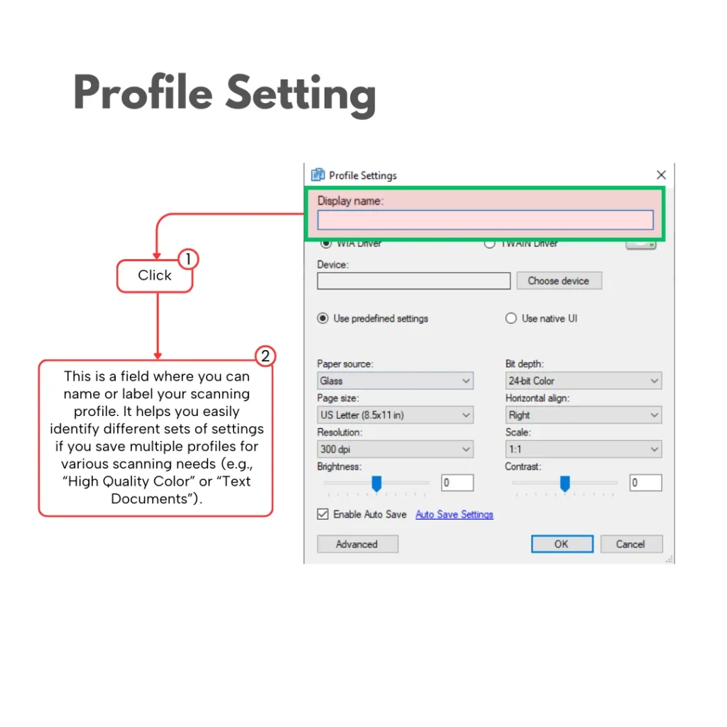 Step 3: Configure Scan Settings