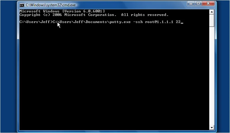 Option 2: Using SSH for Command-Line Access