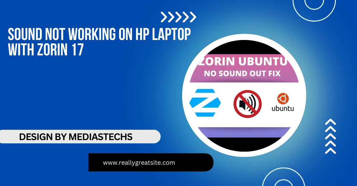 Sound Not Working On Hp Laptop With Zorin 17