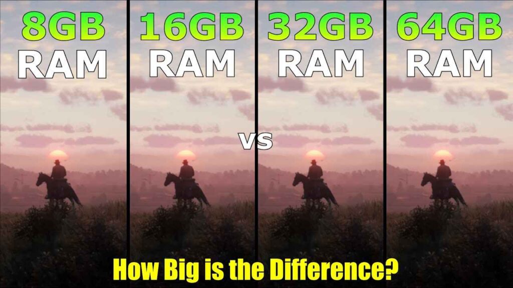 How Does 32GB RAM Compare to 16GB or 64GB?