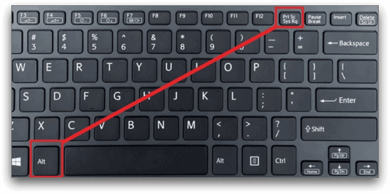 Method 5: Windows Key + PrtScn Shortcut